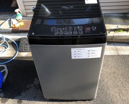 ニトリ製の洗濯機「NTR60 BK」